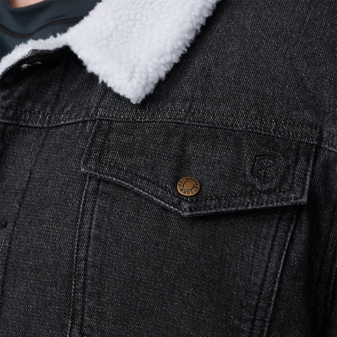 Men's Pioneer Jacket (Black Denim)