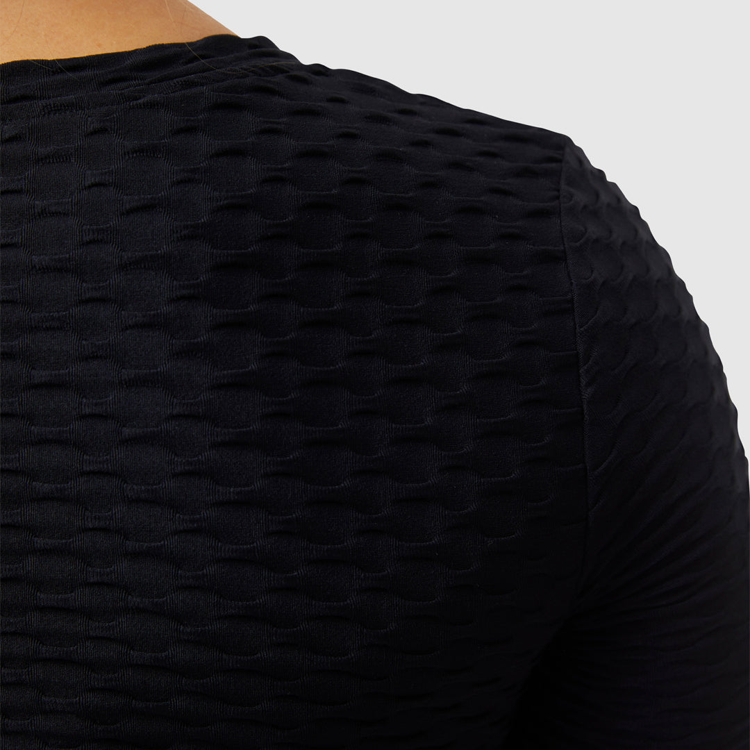 Summit Crop Top (Black)