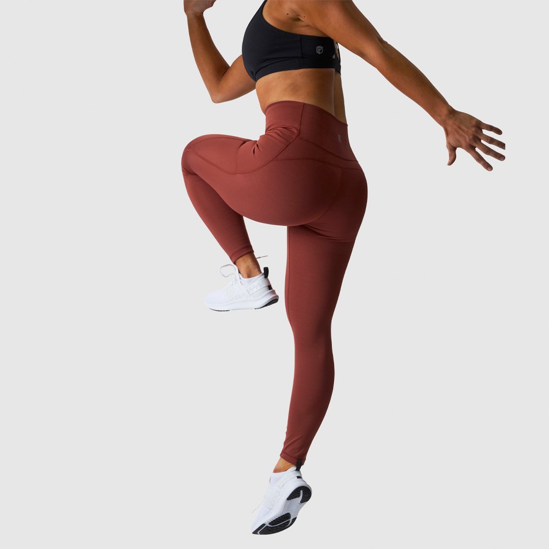 Rise Legging 2.0 (Brick Red)