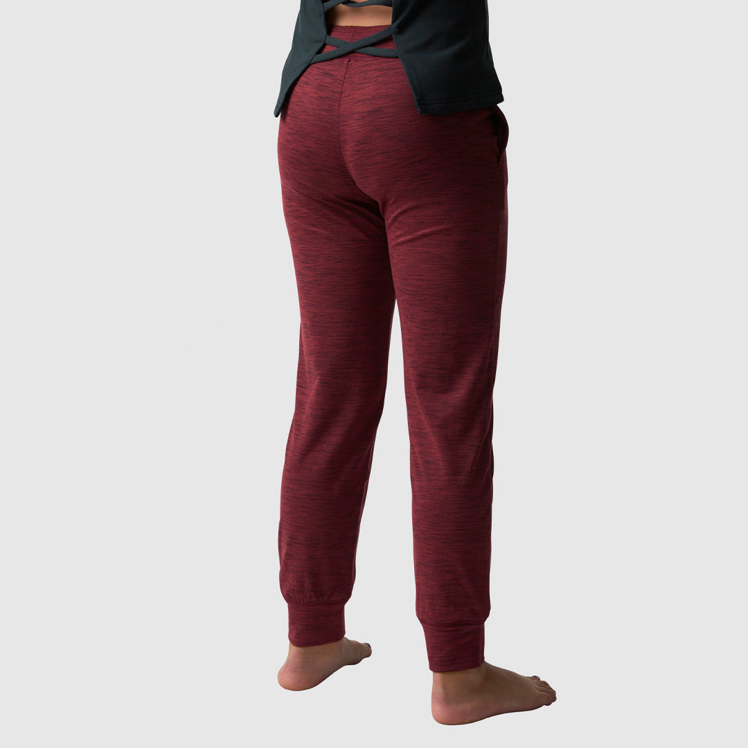Unisex Kids Rest Day Athleisure Jogger (Maroon)
