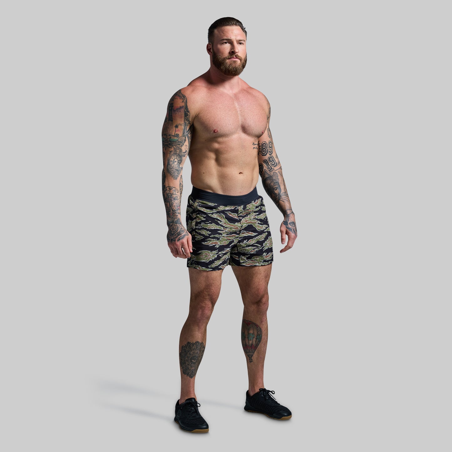 Versatile Short w/ Compression 5" (Jungle Tiger)