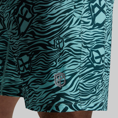 Versatile Short W/ Compression 7" (Psychedelic Tiger)