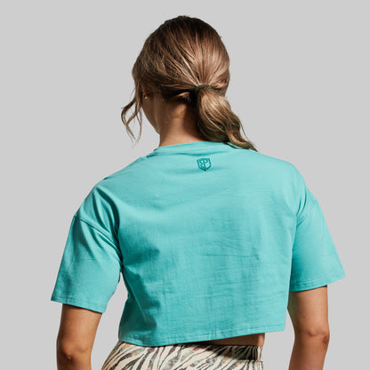 Training Crop Tee 2.0 (Jungle Mist)