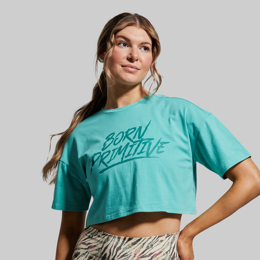 Training Crop Tee 2.0 (Jungle Mist)