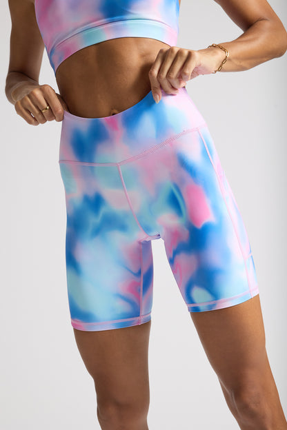 VOXY Biker 8” Short (Cotton Candy)