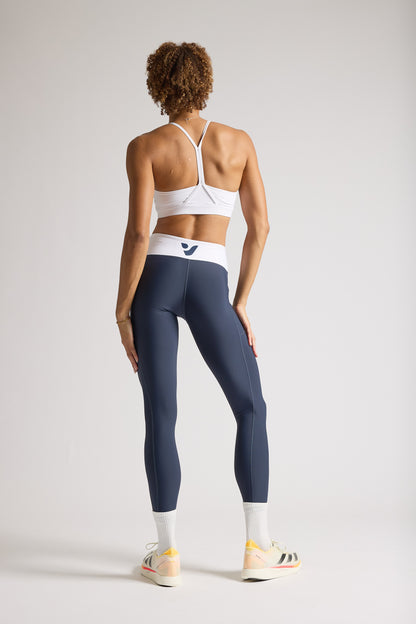 VOXY Leggings (Navy V-Cut)