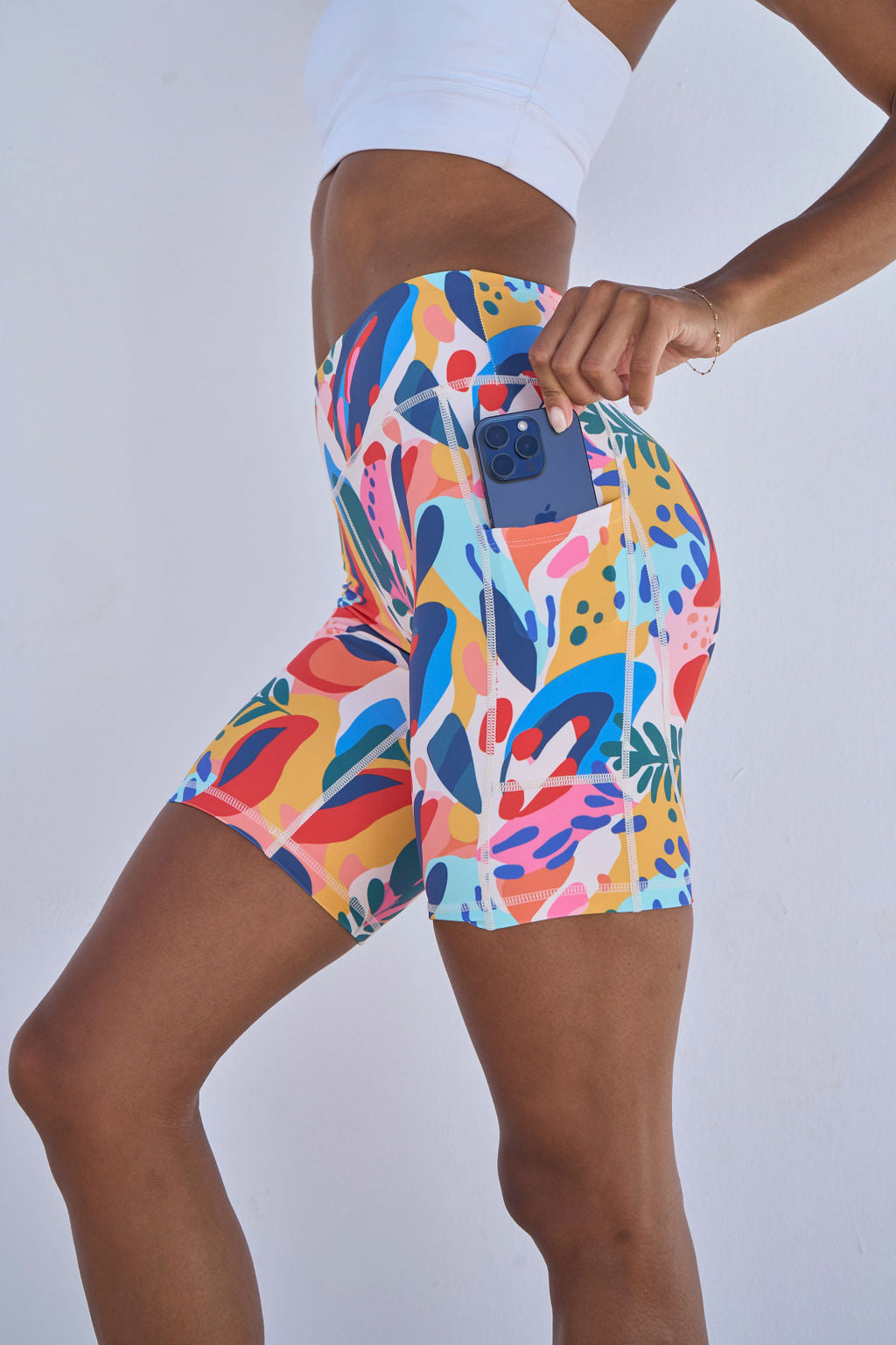 VOXY Biker 8” Short  (Abstract)