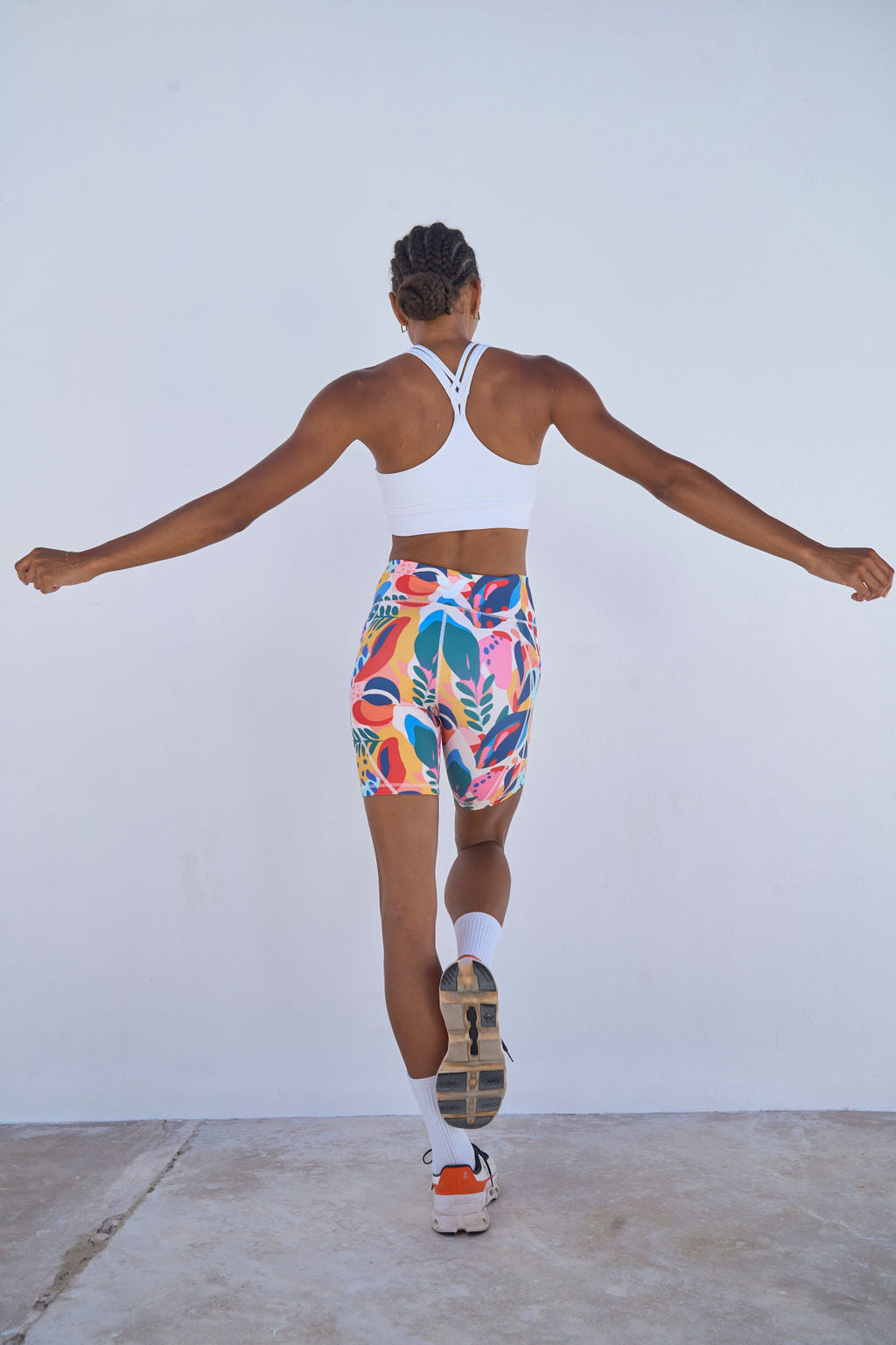 VOXY Biker 8” Short  (Abstract)
