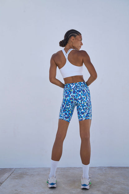 VOXY Biker 8" Short (Blue Wild)