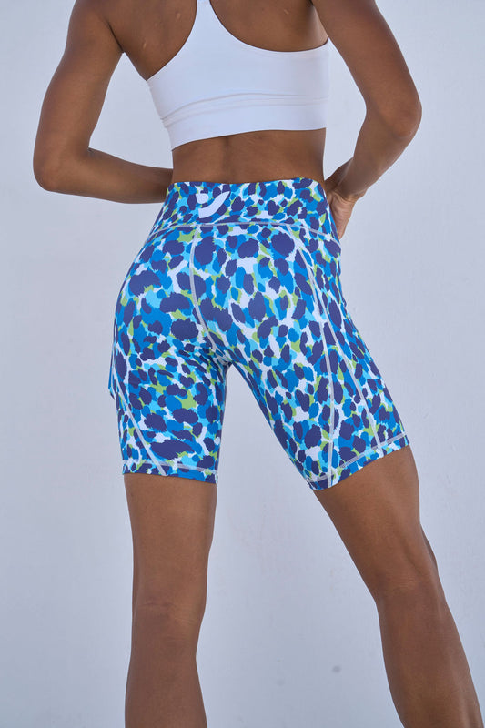 VOXY Biker 8" Short (Blue Wild)
