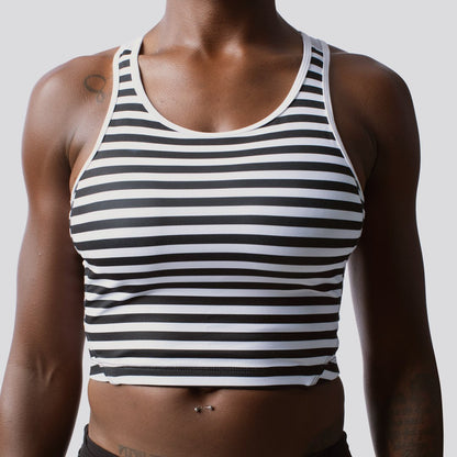 Meshed Up Cropped Sports Bra (Break Free)