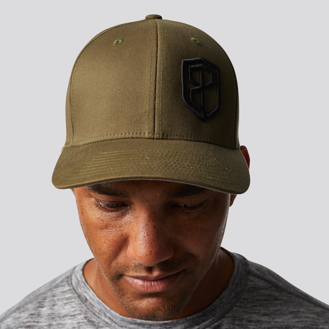 Logo FlexFit Hat (Tactical Green)