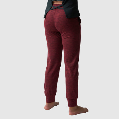 Unisex Kids Rest Day Athleisure Jogger (Maroon)