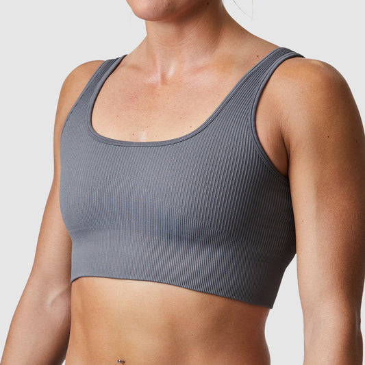 Studio Sports Bra (Metal Grey)